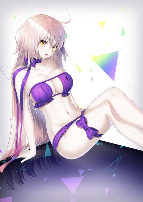 暑いから水着でも!!昔描いた邪ンヌ 