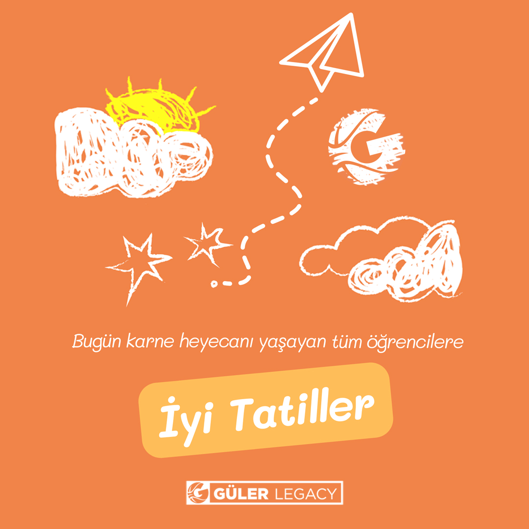 📚Bir eğitim öğretim yılının daha sonuna gelirken tüm öğrenci ve öğretmenlerimizi tebrik eder, iyi tatiller dileriz 🎉⛱️