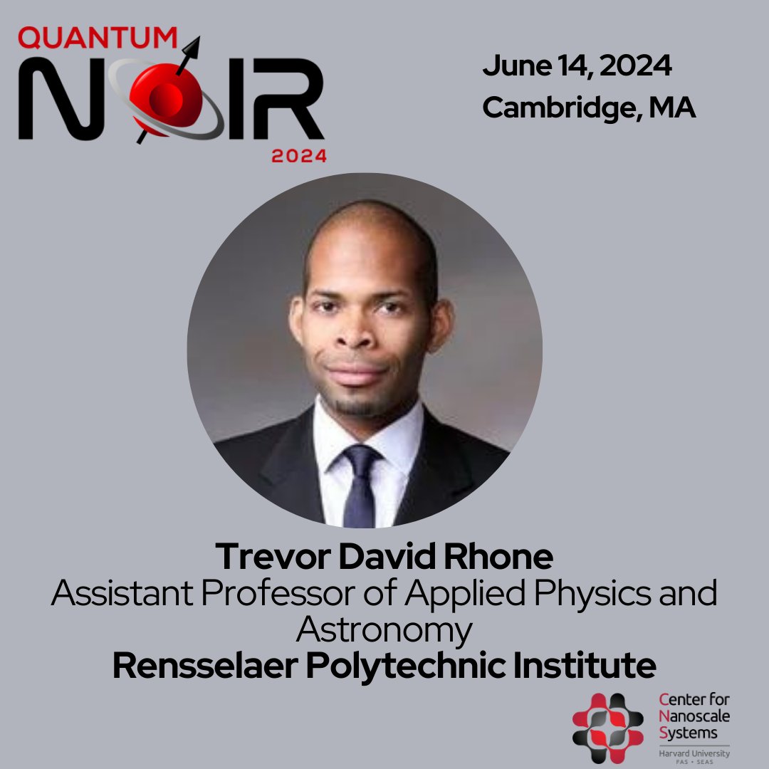 Quantum_Noir's tweet image. #QN day 3 agenda:
Talk 19, Professor Rhone: AI guided materials discovery of van der Waals magnets*
Talk 20, Professor Englund: Compiling deep learning tasks onto (quantum-) optical systems.

Meeting Closing Remarks: Bill Wilson

#QuantumNoir2024 #QuantumCommunity