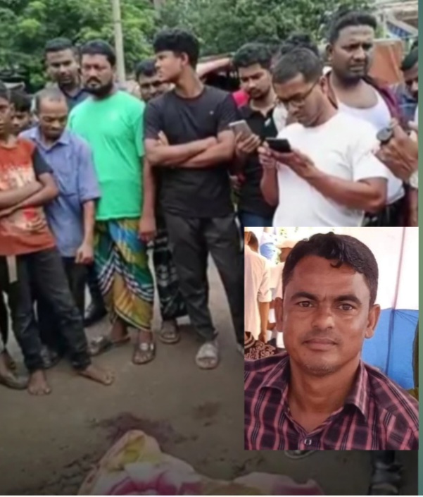 ট্রাক চাপায় মটর সাইকেল আরোহী নিহত