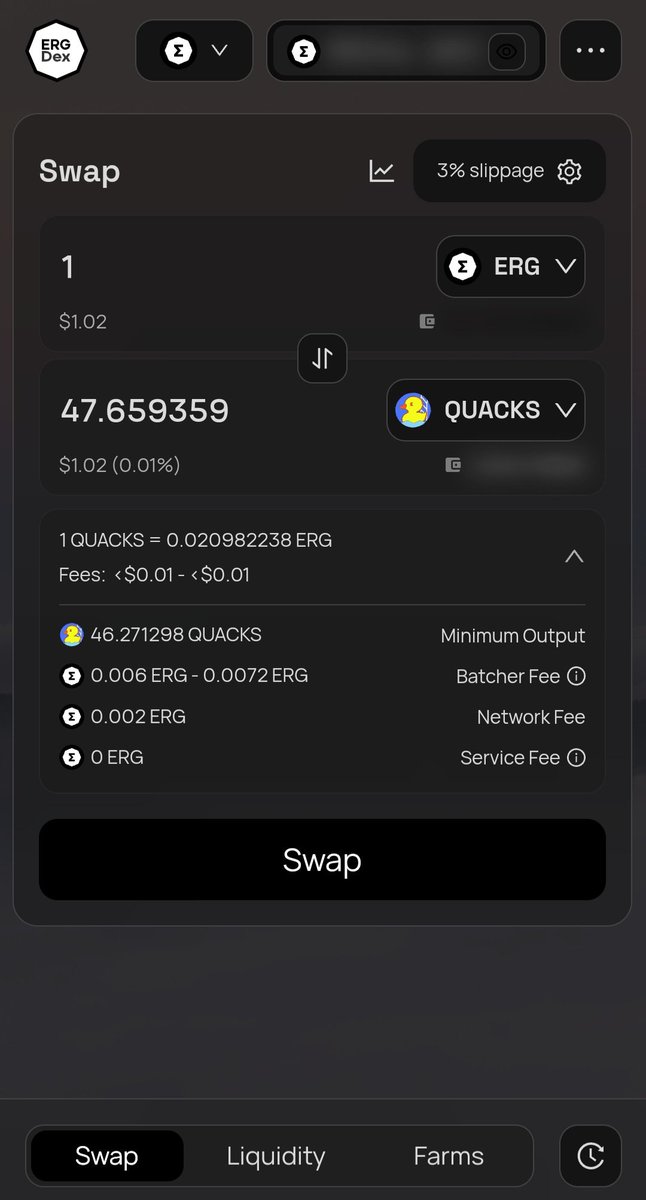MaximusErgonaut's tweet photo. You can litteraly invest and do DeFi on #Ergo with only a fcking $1. 
Ergo DeFi. #DeFi for the people. 🔥
#DiscoverErgo #TrueDefi #TrueP2P #blockchainmoney 
#Bitcoin bridge comming tomorrow.  🤝🫡 https://t.co/CYklBFV0iF