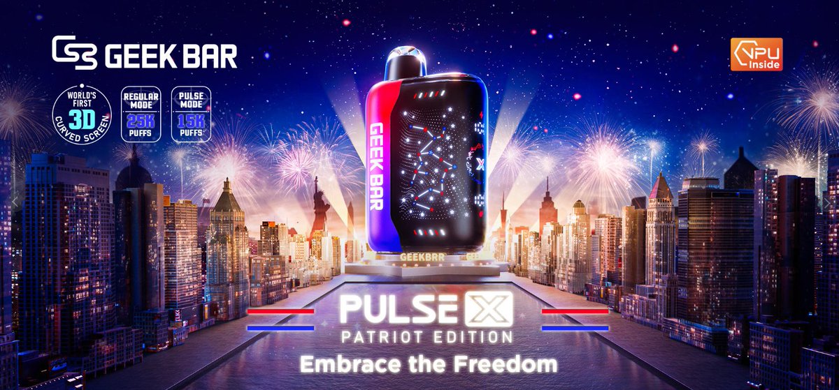 Check out amazing Geek Bar Pulse, Geek Bar Pulse X, and Geek Bar Skyview: The Ultimate Guide - ecigclopedia.com/geek-bar-pulse…
#geekvape #geekbar #vape #vapeon #vaping