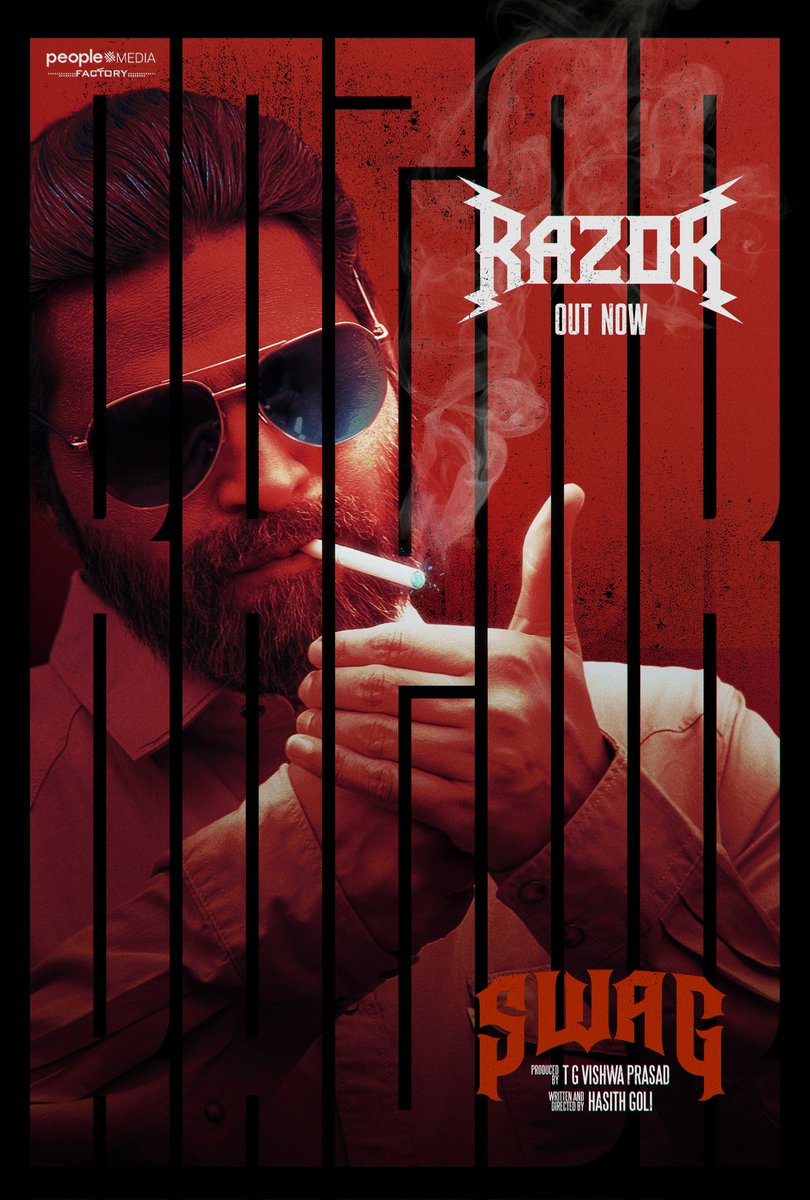 Hasith Goli (@hasithgoli) on Twitter photo The #SWAG of <a href="/sreevishnuoffl/">#SINGLE Sree Vishnu</a> starts! RAZOR already out now! Check it out.
youtu.be/QuLXIVIu6M0?si…
#SPERMINGSOON #SREEVISHNUGadiCinema The #SWAG of <a href="/sreevishnuoffl/">#SINGLE Sree Vishnu</a> starts! RAZOR already out now! Check it out.
youtu.be/QuLXIVIu6M0?si…
#SPERMINGSOON #SREEVISHNUGadiCinema
