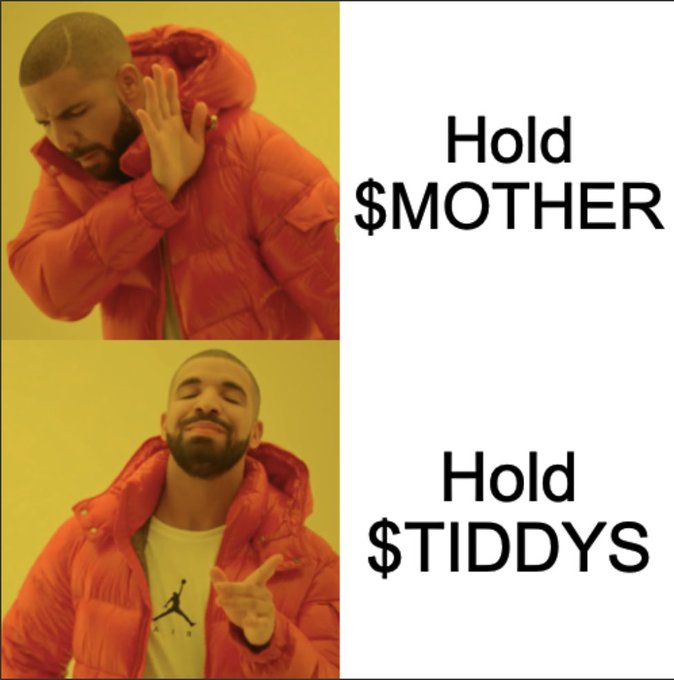 Research shows holding a pair of $TIDDYS can increase a males lifespan. Be smart and hold my $TIDDYS