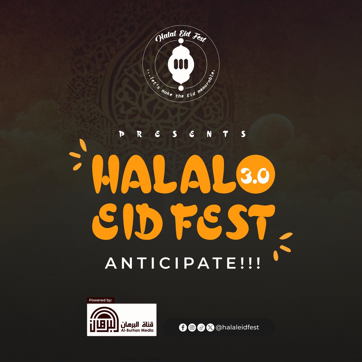 HalalEidFest's tweet photo. 🔥🤩🤩🤩 HALAL EID FEST 3.0 IS COMING! 🎉🎊

And guess what? It can only get better and more fun with each edition.😌😌

📆 Mark your calendars and save your seat: https://t.co/17EGLNWtCZ

Keeping Eid Halal 🤩🤩🚀

#HalalEidFest3 #Eid #Celebration #Family #Fun #Nasheeds #games https://t.co/TTYcTXn8Aq