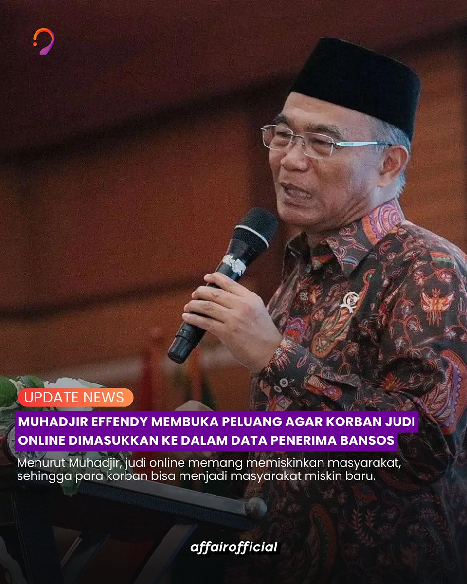 affairofficial_'s tweet photo. Oh pelaku judol itu korban toh ? Dan bisa dapet bansos . Btw ini gimana ya konsepnya https://t.co/mnTwNdLLsx