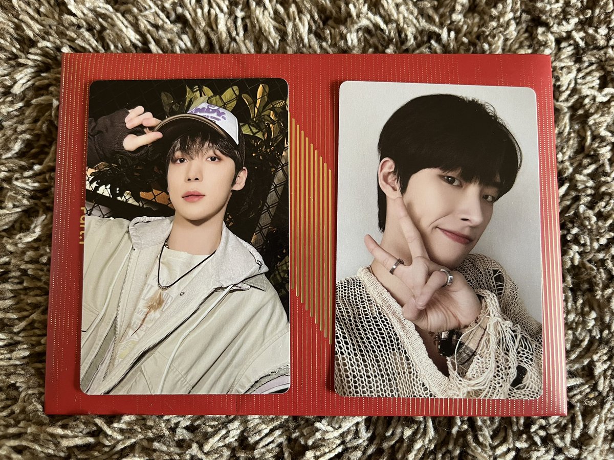 park___56's tweet photo. ATEEZ GOLDEN HOUR : Part.1
POCA ポカ トレカ 交換

【譲】ユノ、ミンギ
【求】ホンジュン 画像💕のもの（同種希望）

郵送での交換希望しております(*.ˬ.)"
お気軽にお声掛けください🙇‍♀️

#ATEEZ交換 https://t.co/OUNhbHcIKK