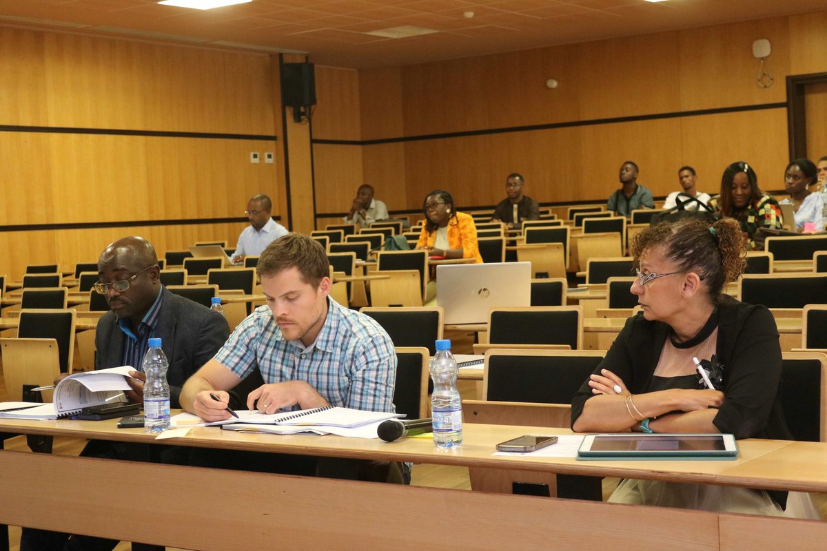 E3MG_Gabon's tweet photo. Suite des soutenances à l'E3MG des Ingénieurs pour leur spécialisation en Extraction minière et Traitement du minerai devant le jury présidé par Mme Assia TRIA, Directrice de IMT Mines ALES, assisté de Julien MAURIN, Chercheur à IMT Mines Ales. https://t.co/FCSjW2ne6n