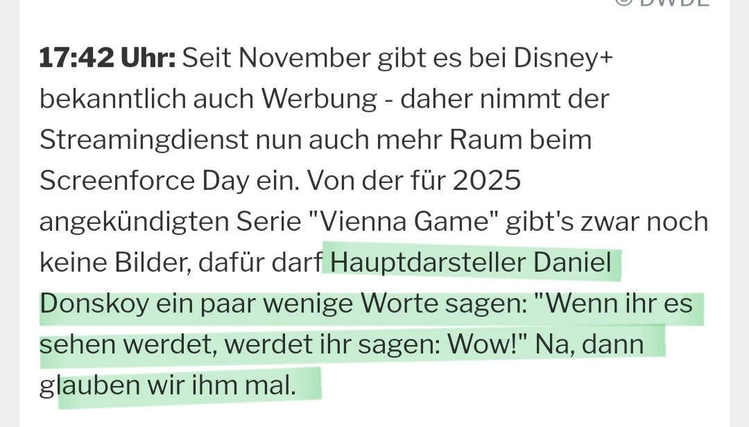 MrsManchester02's tweet photo. "Wenn ihr es sehen werdet, werdet ihr sagen: Wow!"
#ViennaGame 🔥
Na, dann glauben wir dem Hauptdarsteller
@DanielDonskoy mal ✌️😎😉...
https://t.co/S8xEyUuEq0
https://t.co/Y3lvTWOwqp https://t.co/enxiU36C7I