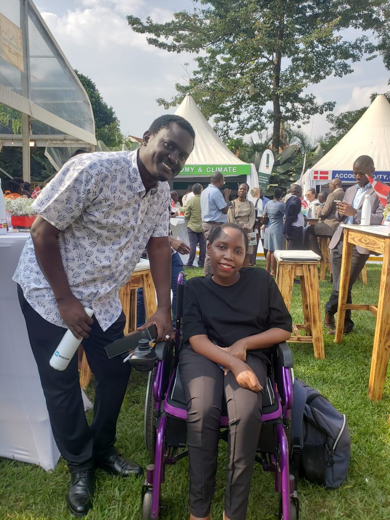 Jim Spire Ssentongo (@spirejim) on Twitter photo I met Sarah at the Uganda-Denmark Partnership Day event. She had asked her helper to bring her where I was, to make a special request:
“Kindly help address <a href="/KCCAUG/">Kampala Capital City Authority (KCCA)</a> officials to ensure that public buildings are accessible by PWDs too. We cannot access several buildings because I met Sarah at the Uganda-Denmark Partnership Day event. She had asked her helper to bring her where I was, to make a special request:
“Kindly help address <a href="/KCCAUG/">Kampala Capital City Authority (KCCA)</a> officials to ensure that public buildings are accessible by PWDs too. We cannot access several buildings because