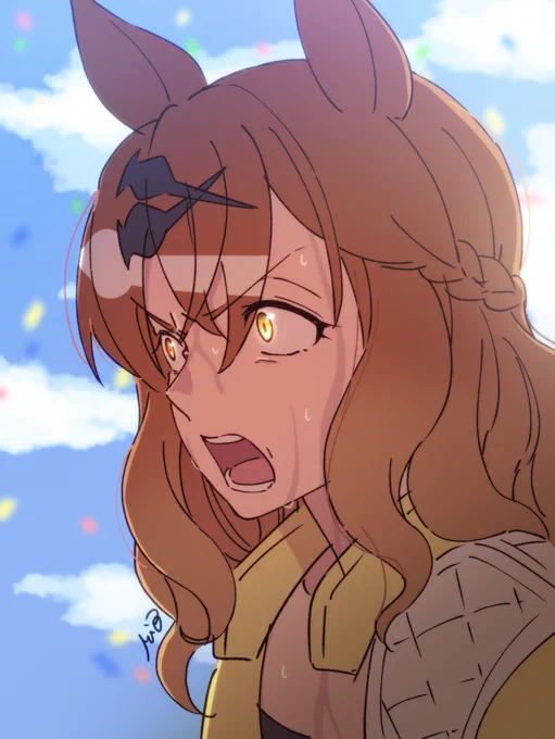 勝ちたい! #ウマ娘 #ジャングルポケット 