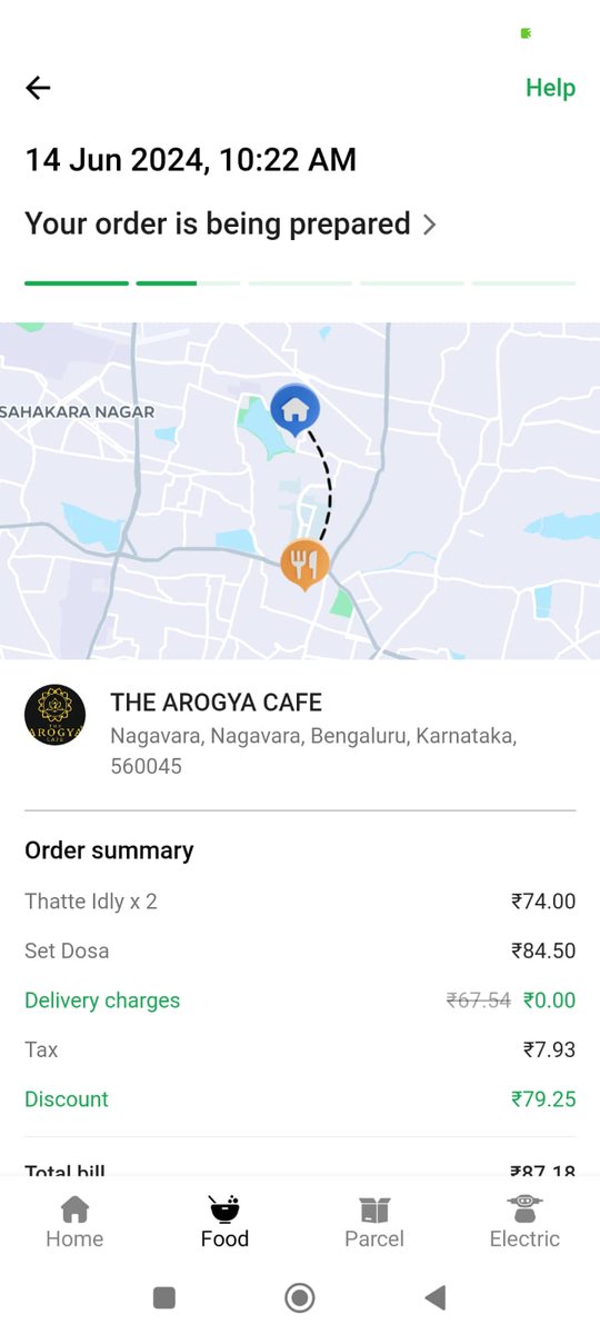 SouravGuin7's tweet photo. @Olacabs @ONDC_Official  I had ordered a  breakfast using the OLA ONDC app. I had placed the order at 10:22 AM, and it's 11:35AM now. I have not received the food yet . It is still showing that restaurant is preparing my order.  Is this a correct way to treat your customers? https://t.co/THJQi8LrfT
