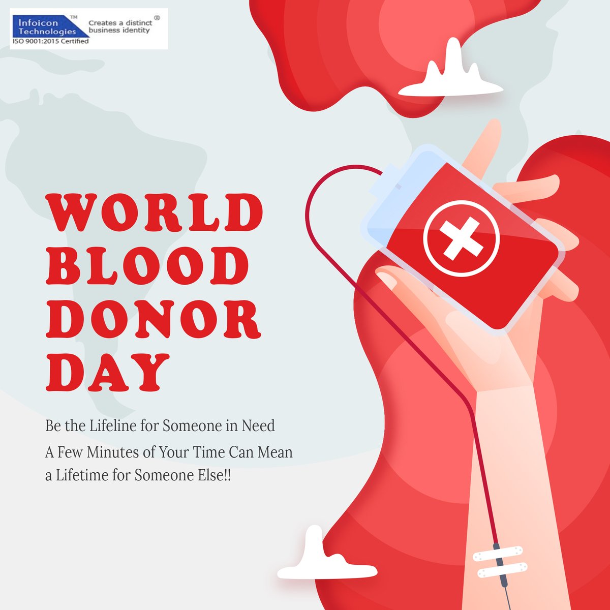 infoicontech's tweet photo. Be the Lifeline for Someone in Need  
World Blood Donor Day  
A Few Minutes of Your Time Can Mean a Lifetime for Someone Else!!
#WorldBloodDonorDay2024 
#DonateBlood
#BloodDonation
#SaveLives
#GiveBlood
#BloodDonor https://t.co/GfnPnwRdA4