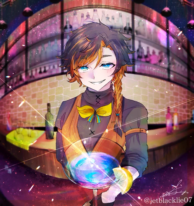 #このタグを見た人は黙って飲み物を持ったキャラを貼る 