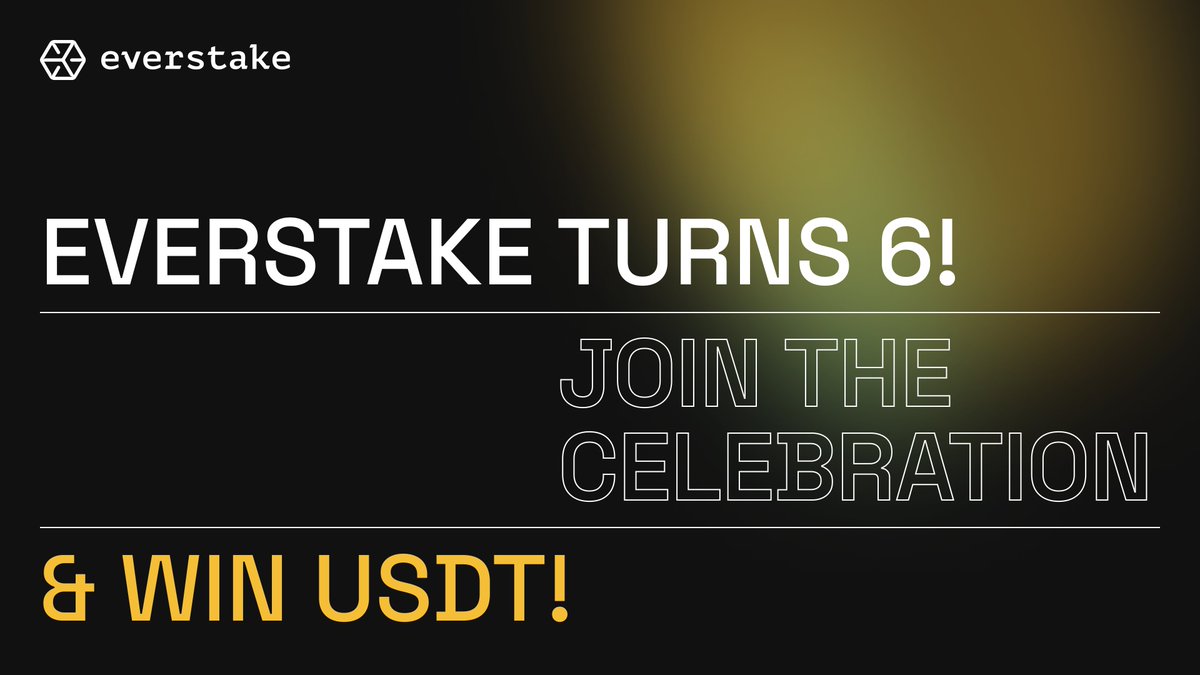 everstake_pool's tweet image. 1/5 Everstake turns 6 today! 🎉

We decided to celebrate this day by creating an exciting quest for you. Get ready to journey through all of Everstake's channels and meet our team!