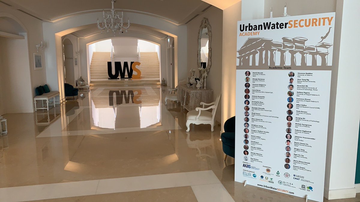 Ready for the 2024 UrbanWaterSECURITY Academy in Paestum, Italy 🇮🇹 #UrbanWaterSECURITY