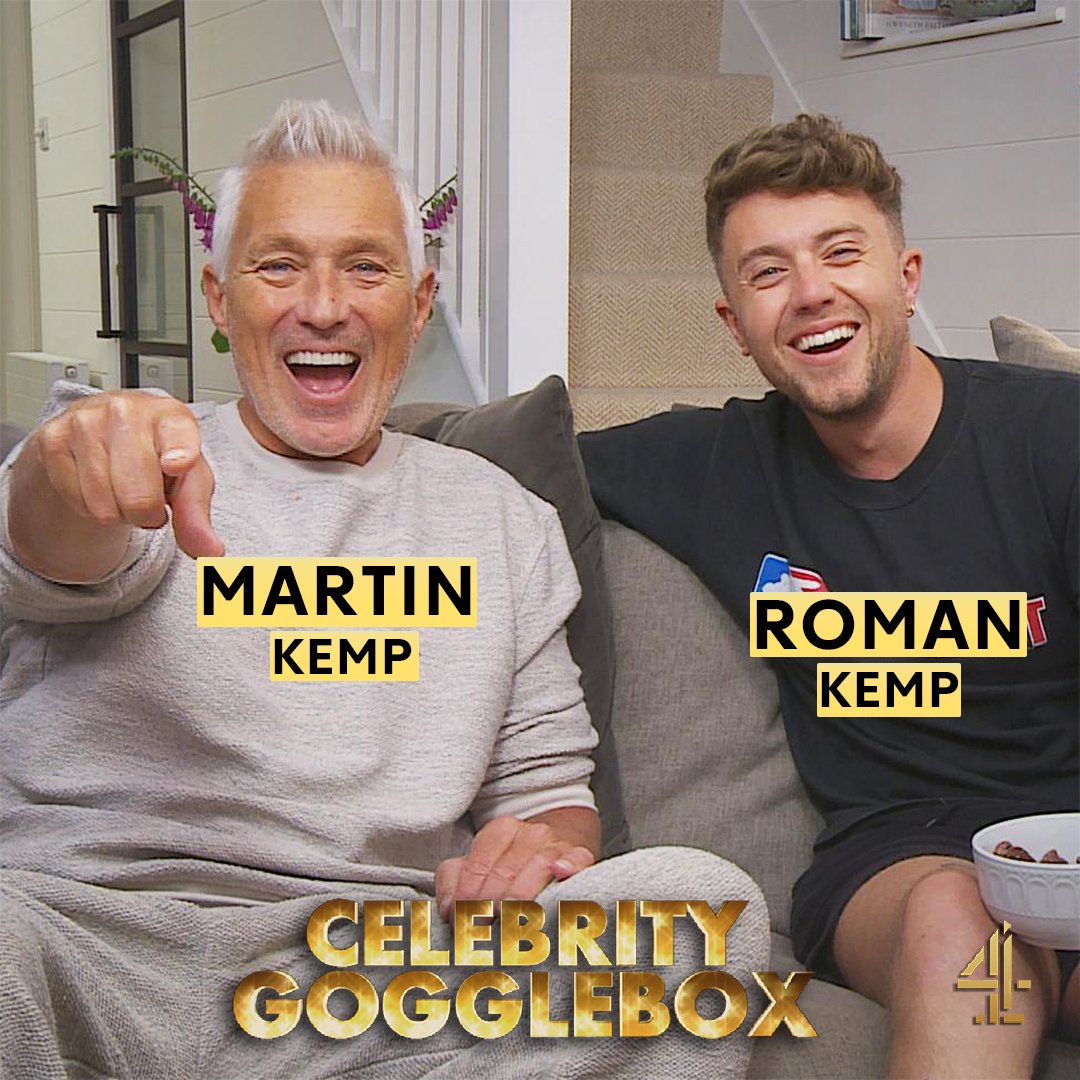 C4Gogglebox's tweet image. On tonight's #CelebrityGogglebox we have...

⭐ @Johnnyvaughan &amp;amp; @denise_vanouten 
⭐ @OfficialMelB &amp;amp; @PhoenixBrown_ 
⭐ @realmartinkemp &amp;amp; @romankemp 
⭐ @miquitaoliver &amp;amp; #AndiOliver

📺👀🤩 9pm @channel4 🙌