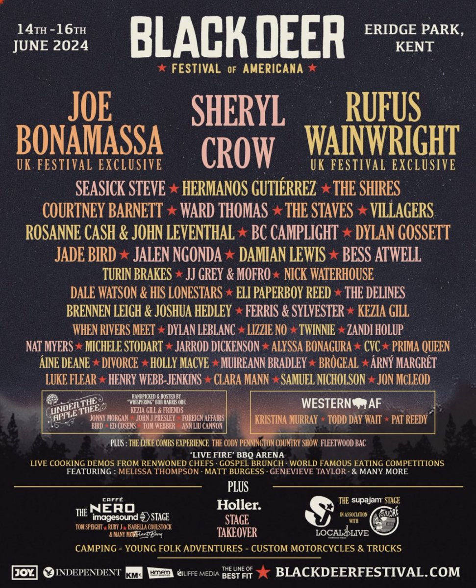 Official Seasick Steve (@seasicksteve) on Twitter photo Get ready to rock! Tomorrow <a href="/blackdeerfest/">Black Deer Festival</a>, catch Steve on the Main Stage from 19:30 to 20:30. See you there!🔥🎸
#seasicksteve #blackdeerfest2024 Get ready to rock! Tomorrow <a href="/blackdeerfest/">Black Deer Festival</a>, catch Steve on the Main Stage from 19:30 to 20:30. See you there!🔥🎸
#seasicksteve #blackdeerfest2024