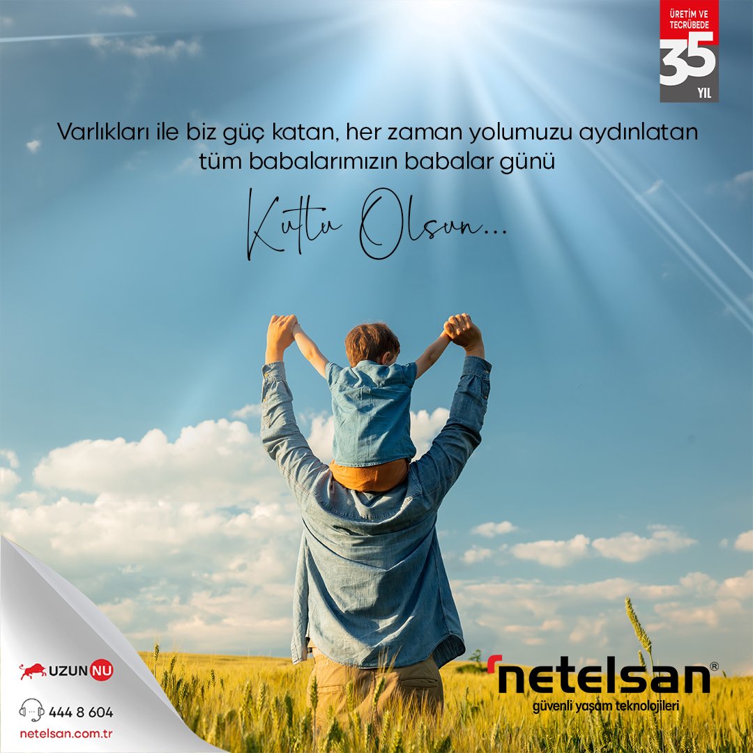 UzunnuResmi's tweet photo. Varlıkları ile bize güç katan, her
zaman yolumuzu aydınlatan tüm babalarımızın babalar
günü kutlu olsun!
#16haziran #babalargunu #babalargünü
#babalargünükutluolsun #uzunnu #netelsan #nauffen
#netyönetim #gattung #kotucikti #ysiid https://t.co/zx4XSi5GDx