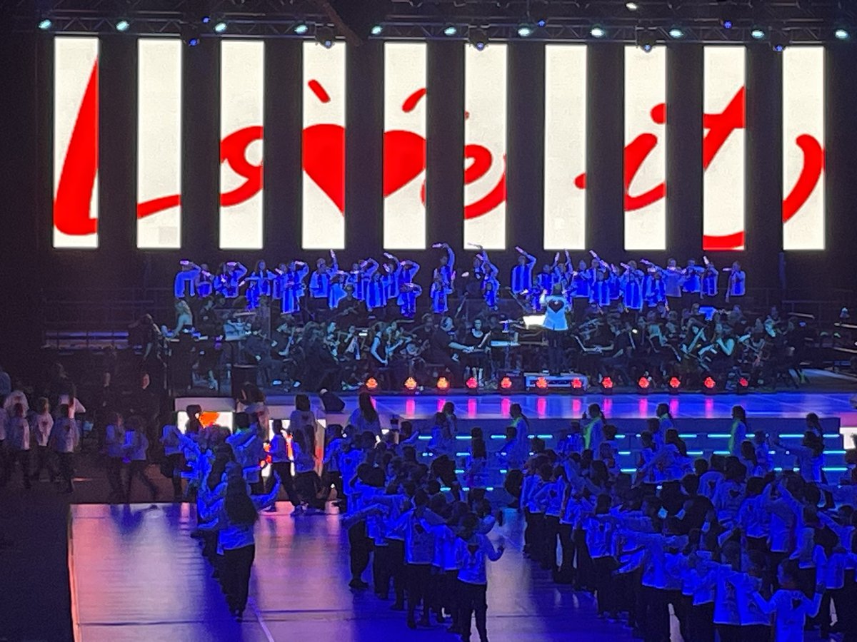 Our outstanding annual Starstruck show is underway tonight in joyous Newcastle. High Potential and Gifted Education in action. Fabulous commitment from so many talented students and staff leaders with parents and carers cheering them all on warmly from the packed stands. Love it!