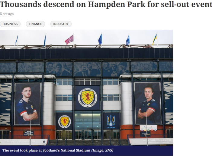 Delve into this <a href="/heraldscotland/">The Herald</a> article to read about our #MeetTheBuyer2024 #procurement #networking event, which saw over 3,000 bookings and over 1,500 attendees!
heraldscotland.com/news/24386257.…