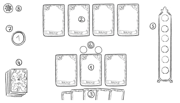 PolyPiratesGame's tweet image. Show me the progressive development of your game in four pictures. Here's Once Upon a Rogue's Tale. (last pic is work in progress)