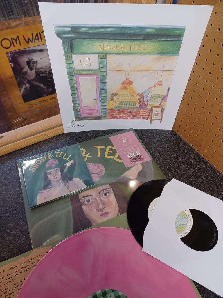 Happy <a href="/dinkededition/">DINKED</a> release day to <a href="/boredatmygrans/">Bored at My Grandma's House</a> 🥳

"Show &amp; Tell" is a stunningly raw and vulnerable collection that you'll be singing along to for weeks on end ❤️ 

Ltd Dinked still available currently! £23.99 (not many tho so act fast!)

CD also avail £11.99