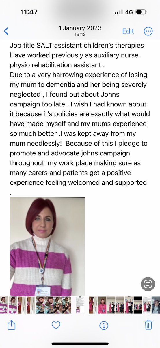 Proud to be a johns campaign  ambassador . ( you can see me on their official website )  and will continue to fight for the right for people with dementia to be supported by their family carers ! It’s not just dementia patients that need this it should be a given to all carers
