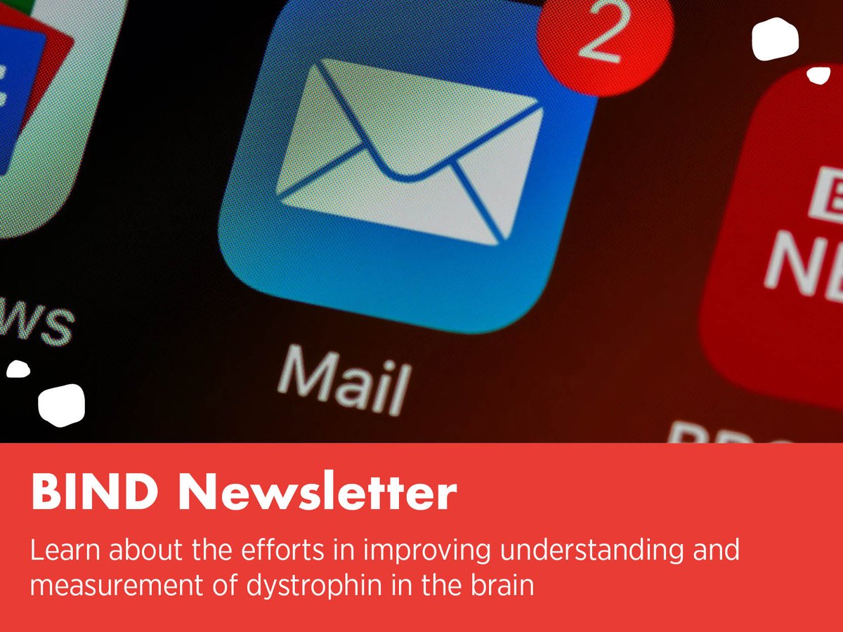 Just out! In the latest BIND newsletter, we summarise the latest publications on brain comorbidity research in Duchenne and Becker MD. Each publication had a lay summary available.  

Read the full newsletter here 👉 mailchi.mp/2b605bcaa3b0/b…