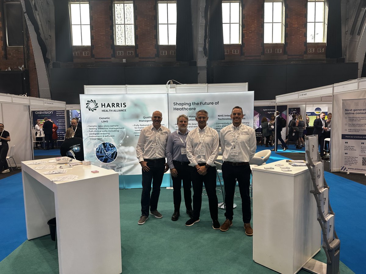 We had a fantastic couple of days at #NHSConfedExpo this week. Great to catch up with some of our customers and talk about Harris Healthcare Alliance. Find out more about us on our HHA website harrishealthalliance.co.uk #DigitalMaternity