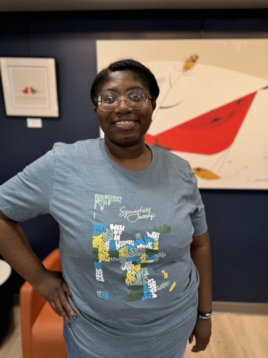 springfieldtwp's tweet photo. Rep your neighborhood! Our new Neighborhoods T-Shirt colorway will be available for $20 starting TODAY! Buy yours at Touch a Truck, or stop by ArtsConnect or HighGrain Brentwood any time to purchase one. #fromhere #springfieldtownship https://t.co/R4Ccf66KUe