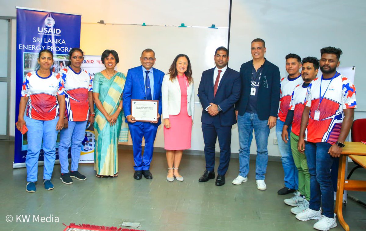 Visited the Center for Women’s Research yesterday with HE <a href="/USAmbSL/">Ambassador Julie Chung</a> to witness the award winning USAID- Sling Mobility collaboration developed battery swapping stations for E-bikes. 

The solar-powered battery swapping station project based at the Women’s Research Center was