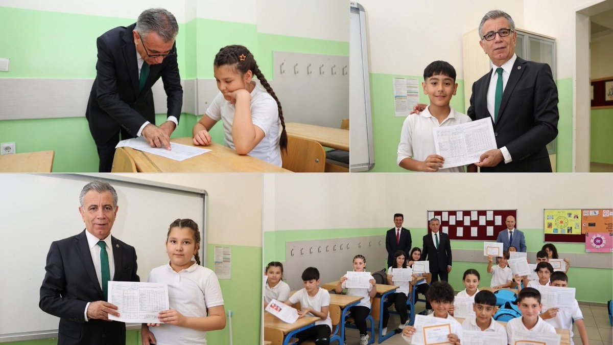 Bakanımız Sayın Yusuf Tekin ve Valimiz Sayın Vasip Şahin'in katılımlarıyla, Etimesgut Şehit Yasin Kendircioğlu Ortaokulunda düzenlenen karne törenine katıldık. Tüm öğrencilerimize ve öğretmenlerimize keyifli ve huzurlu bir tatil diliyorum.