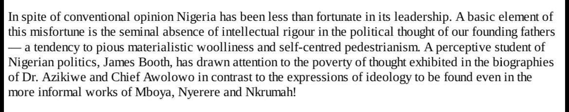 AP_Uche's tweet photo. @DavidHundeyin Chinua Achebe’s “The trouble with Nigeria” https://t.co/Srayv2uGND
