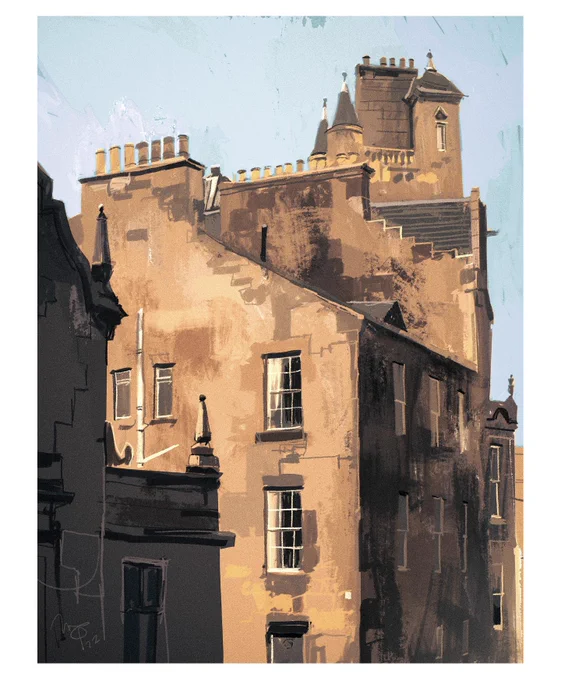 Watercolor and sketches by Ian McQue - Meet Ian at IAMAG Master Classes 25 in Paris :  
