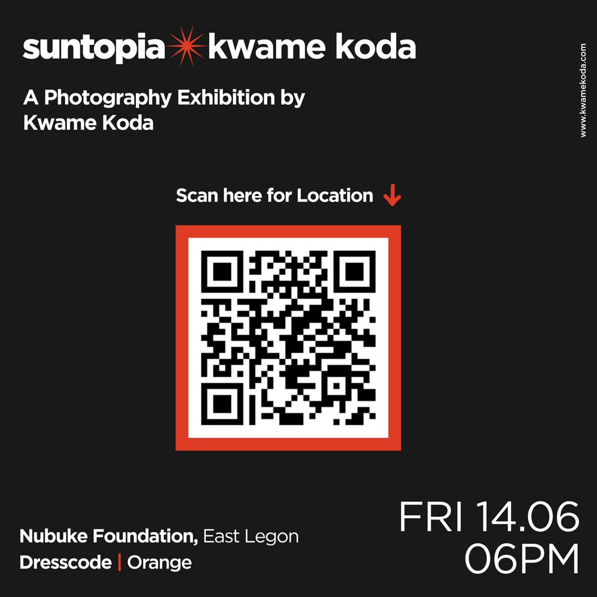 zonethree6's tweet photo. Suntopia is Today!!!!
See you at 6PM
-
Let’s paint Accra Orange!☀️ 
@KwameKoda https://t.co/GLaTenKwvT
