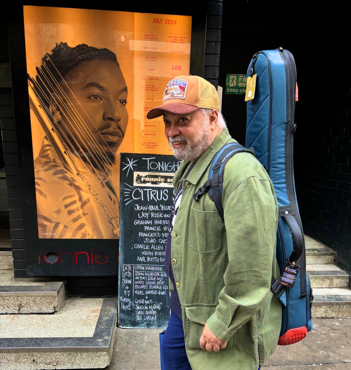 New <a href="/CitrusSun/">Citrus Sun</a> album TODAY! #Anaconga is the fifth album but also the first to be pressed on vinyl! Order yours now from the usual sources. Last night’s launch party show at <a href="/officialronnies/">Ronnie Scott's Jazz Club</a> was another fun and uplifting affair with post set DJ support from <a href="/therealjonjules/">Jon Jules</a> 🔊