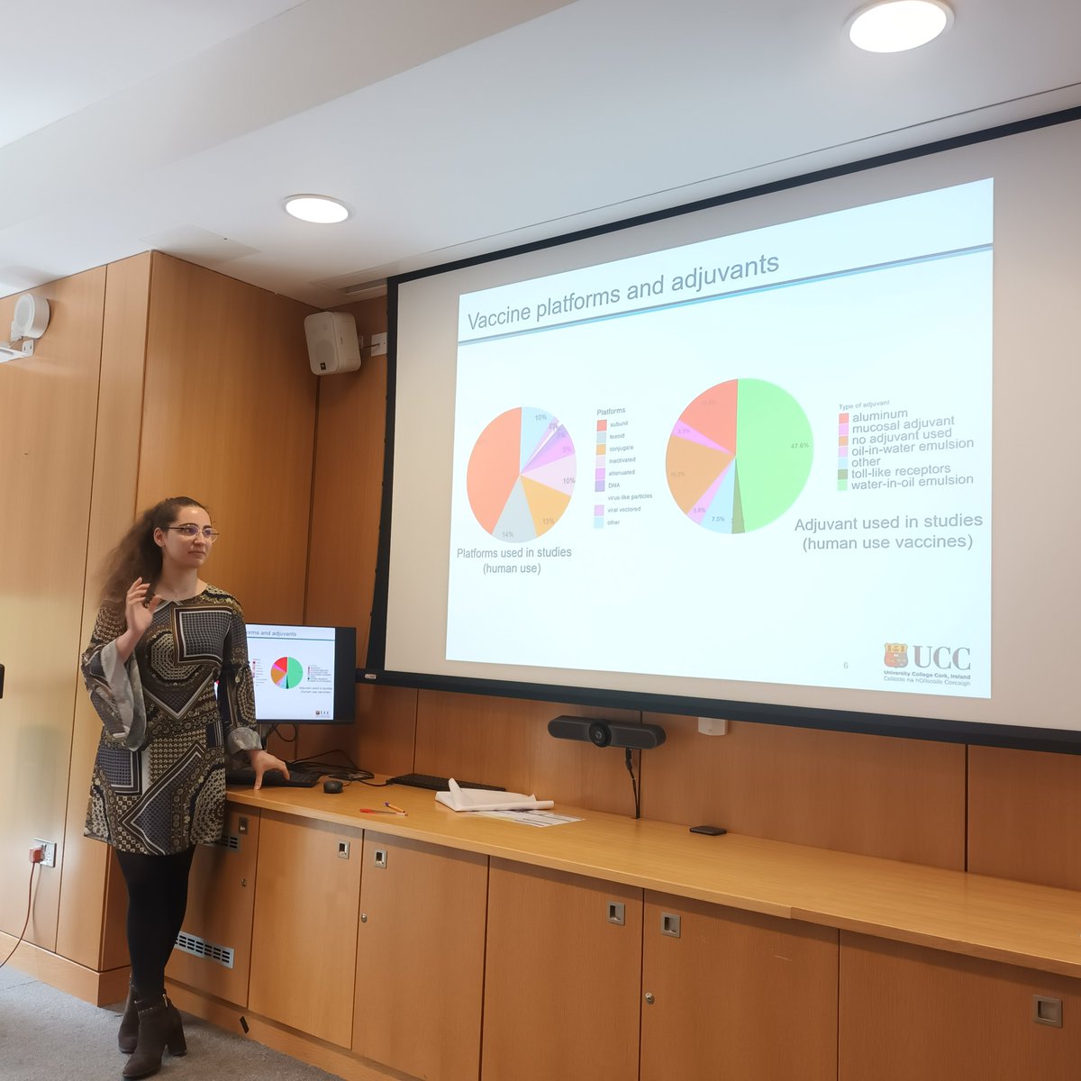 aivrt hub (@aivrt_hub) on Twitter photo Rachel Lapeyre with <a href="/annec_moore/">Anne Moore</a> <a href="/UCC/">UCC Ireland</a> Presenting on progress on the Production of Adenovirus-based Vaccines for Staphylococcus aureus and other bacterial pathogens. Great work being shown <a href="/aivrt_hub/">aivrt hub</a> <a href="/hea_irl/">HEA</a>
#NSRP Rachel Lapeyre with <a href="/annec_moore/">Anne Moore</a> <a href="/UCC/">UCC Ireland</a> Presenting on progress on the Production of Adenovirus-based Vaccines for Staphylococcus aureus and other bacterial pathogens. Great work being shown <a href="/aivrt_hub/">aivrt hub</a> <a href="/hea_irl/">HEA</a>
#NSRP