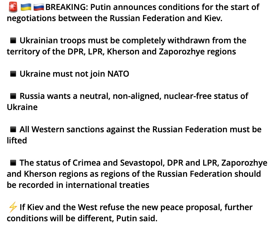 Will Ukraine accept Putin's latest peace offer?