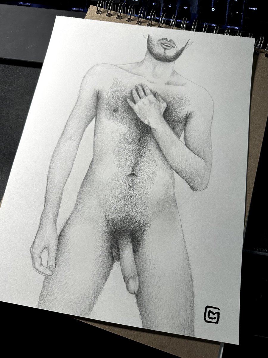 El capo de <a href="/eroticmalelines/">Male Lines</a> me dibujó a mano