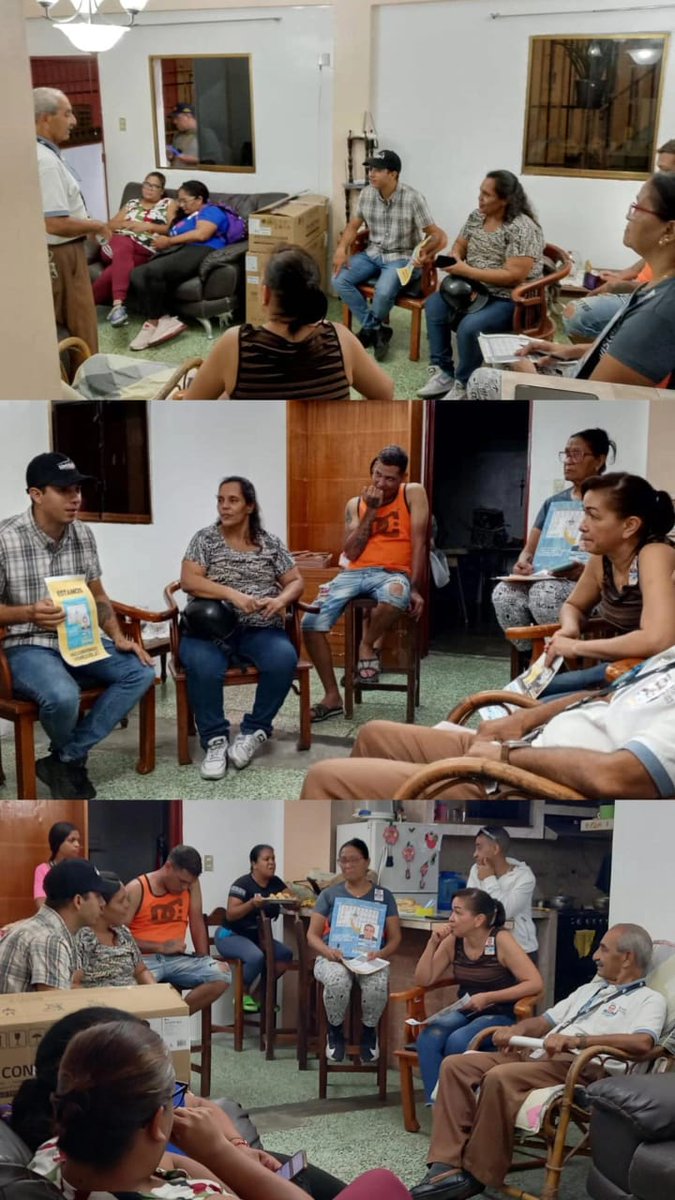 Sucrempj's tweet photo. El Comandito *La Esperanza* fue conformado de la mano de Líderes Zonales como lo son Cheo Teran , @jenny.ali1 y la Concejal @aracelis_marin12

Dichos líderes  recorren las comunidades sin descanso en la búsquedas de Testigos De Mesas que garanticen en triunfo. https://t.co/cv8nBqtNkr