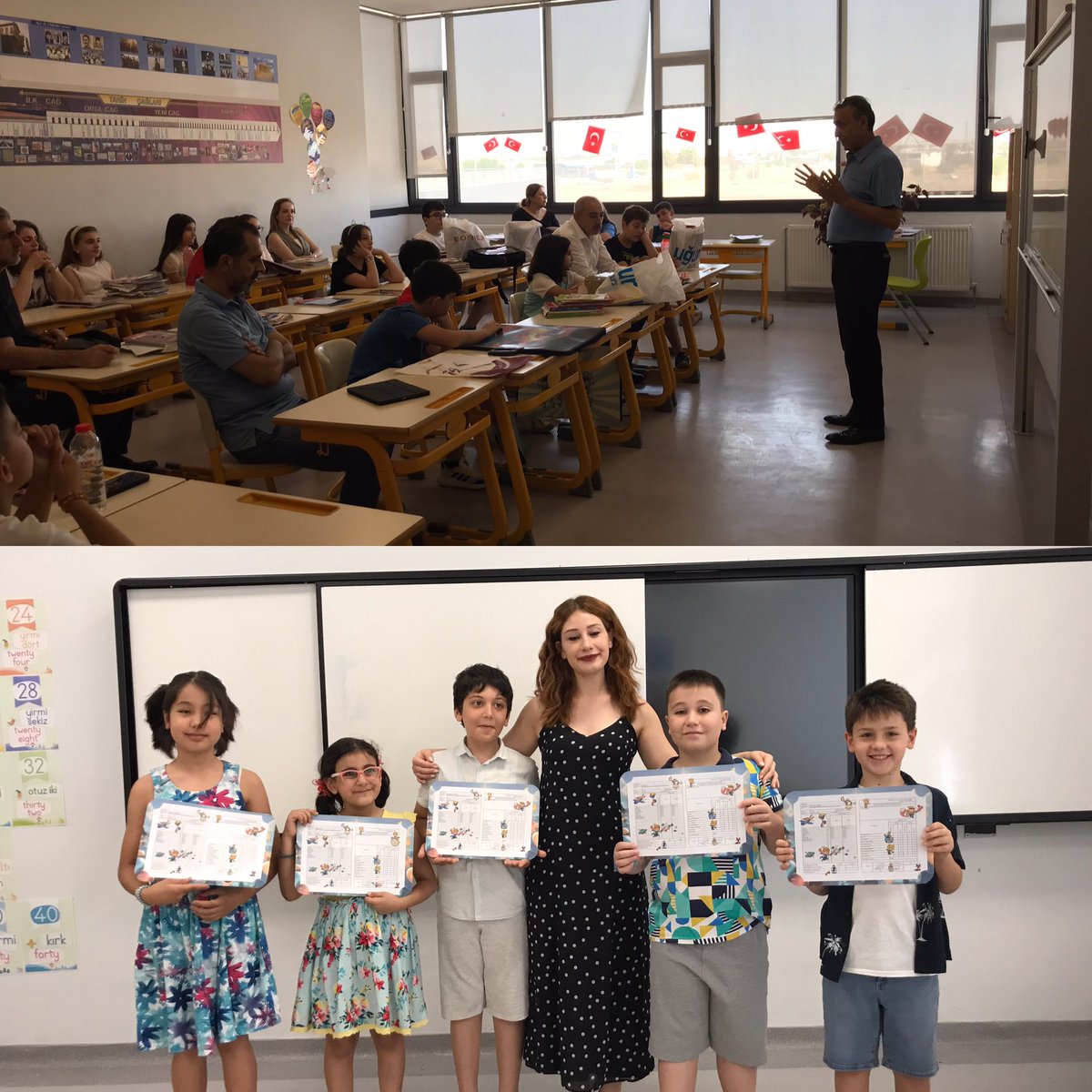 Karne Heyecanımız Başladı!🤩

Başarılarla dolu bir yılı daha tamamladık. Öğrencilerimizi azimleri ve başarıları için tebrik eder, öğretmenlerimize emekleri için teşekkür ederiz. 

Şimdi tatilin tadını çıkarma zamanı. ☀️ 

❤️💙
#bahçeşehirkoleji   #bkdiyarbakır