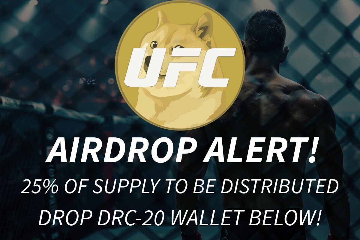 UfcDrc20's tweet photo. Good morning! 🚀 Don't miss out on 1 million free UFC coins on https://t.co/Bxrpk9jBoj! 

👉 Follow us
👉 Join our Telegram: [https://t.co/X7Bwxf7AYT](https://t.co/NV4V3aJBMv)

#DRC20 #UFC #crypto #AirdropAlert #mma24 #EarnFreeCrypto2024 #doge https://t.co/YaSGYYCTfF