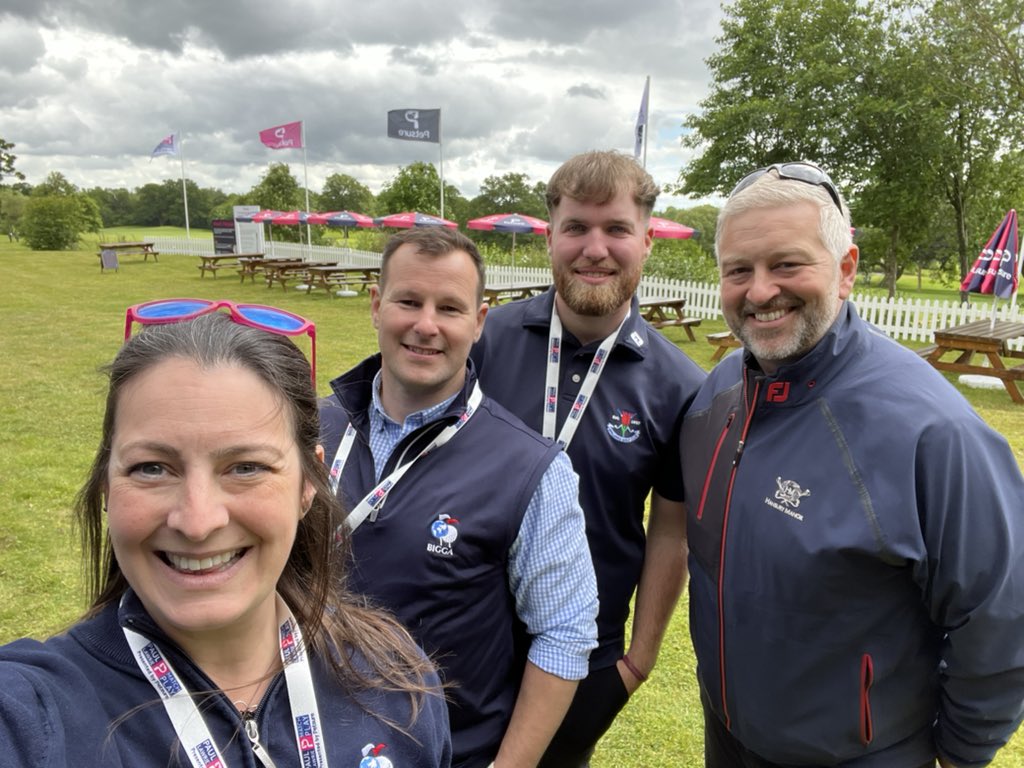 BIGGALtd's tweet photo. We’re here talking all things greenkeeping at the @PaulLawriegolf match play presented by @Petsure_UK @euLegendsTour - come along to the village and say hi 👋 #golf  #thankagreenkeeper https://t.co/CXFNQVb2Sn