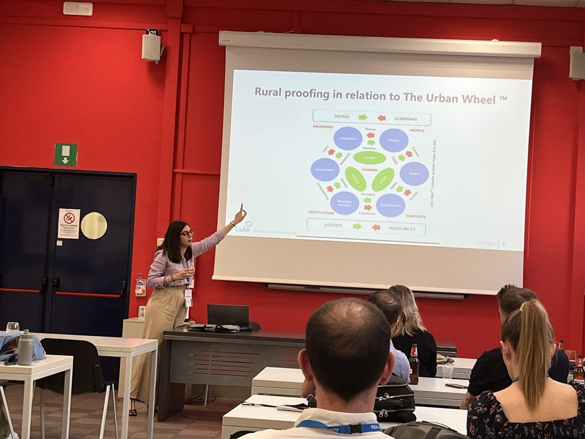 DanielaSCarl's tweet image. 🙏 Mikko Weckroth &amp;amp; Michael Kull @LukeFinland for organising the 2️⃣nd edition of the @regstud #PPTkaraoke yesterday at the #RSA24, our fabulous presenters @d_t_luca @algraciotti @tomhashimoto @max_roessler @fiorentino_stef @ProfSMillington &amp;amp; fantastic audience! What a session!