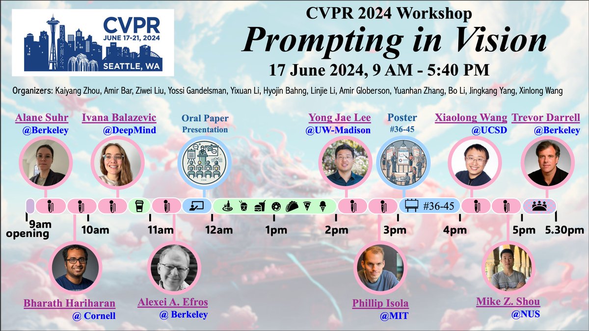 Looking for a good prompt? Join our workshop at #CVPR2024 on June 17! 🚀✨

<a href="/CVPR/">#CVPR2026</a> <a href="/_amirbar/">Amir Bar</a> <a href="/liuziwei7/">Ziwei Liu</a> <a href="/YGandelsman/">Yossi Gandelsman</a> <a href="/SharonYixuanLi/">Sharon Li</a> <a href="/hyojinbahng/">Hyojin Bahng</a> <a href="/LINJIEFUN/">Linjie (Lindsey) Li</a> <a href="/amirgloberson/">Amir Globerson</a> <a href="/zhang_yuanhan/">Yuanhan (John) Zhang</a> <a href="/BoLi68567011/">Brian Bo Li</a> <a href="/JingkangY/">Jingkang (Jake) Yang</a>