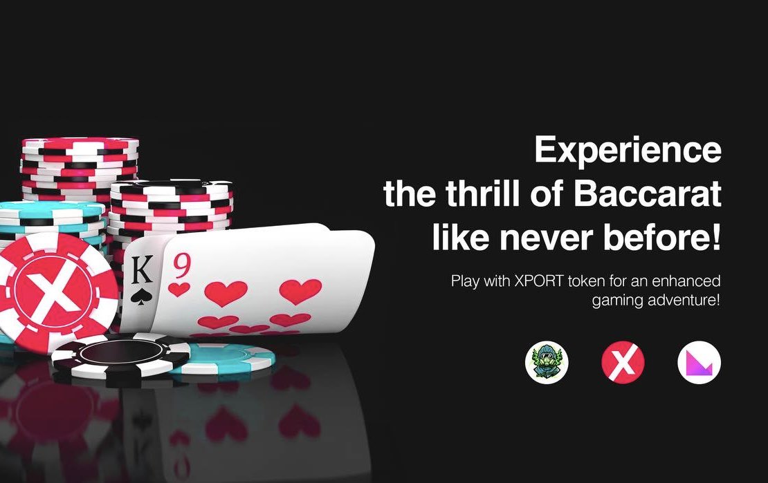 We have exciting news: The Gentlemen's Club will be reopening soon. 🎉 You'll be able to play #baccarat with $XPORT! 🃏 Stay tuned for the official announcement. 📢
<a href="/Pandemic_Games_/">Pandemic Games</a> <a href="/xportapp/">XPort App</a>