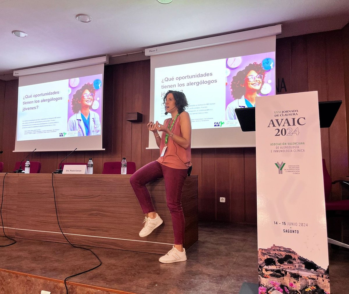 Hablando de oportunidades para jóvenes #alergólogos en la Clausura de <a href="/AVAIC_1/">AVAIC</a>
Tantos palos a tocar, ¡y a la vez!
✅ Investigación
✅ Asistencia
✅ Academia
✅ Emprender
✅ Innovación
Seguid a <a href="/CAJMIR_SEAIC/">CAJMIR</a> y <a href="/SEAIC_Alergia/">SEAIC</a> para aprovechar todo lo posible!
#alergologia