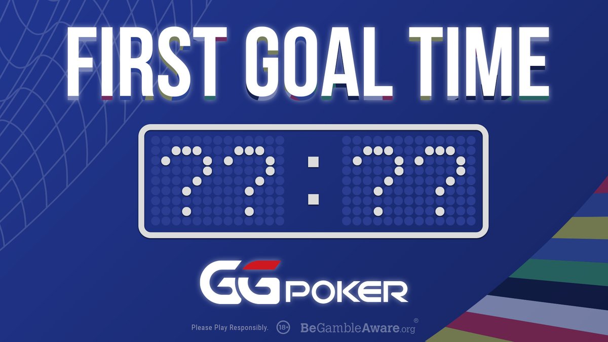 #euro2024 STARTS TODAY ⚽️

Predict the time of the FIRST GOAL in Germany v Scotland and you'll win tickets, PLUS a cool new range GGPoker sweatshirt.

Leave the goal time in mins &amp; secs, leave your GG nickname.

One prediction per nickname.

Like &amp; Share.

THAT'S IT. LET'S PLAY.
