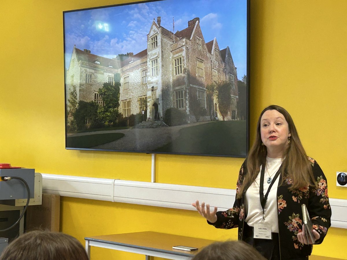 DominicJonesUK's tweet image. As a trustee of @GilbertWhites and a massive fan of @JaneAustenHouse I was so pleased to see @ChawtonHouse and CEO Katie Childs on the @Aimuseums  #AIMConference2024 agenda! What an inspiring talk, can’t wait to visit in the coming months!